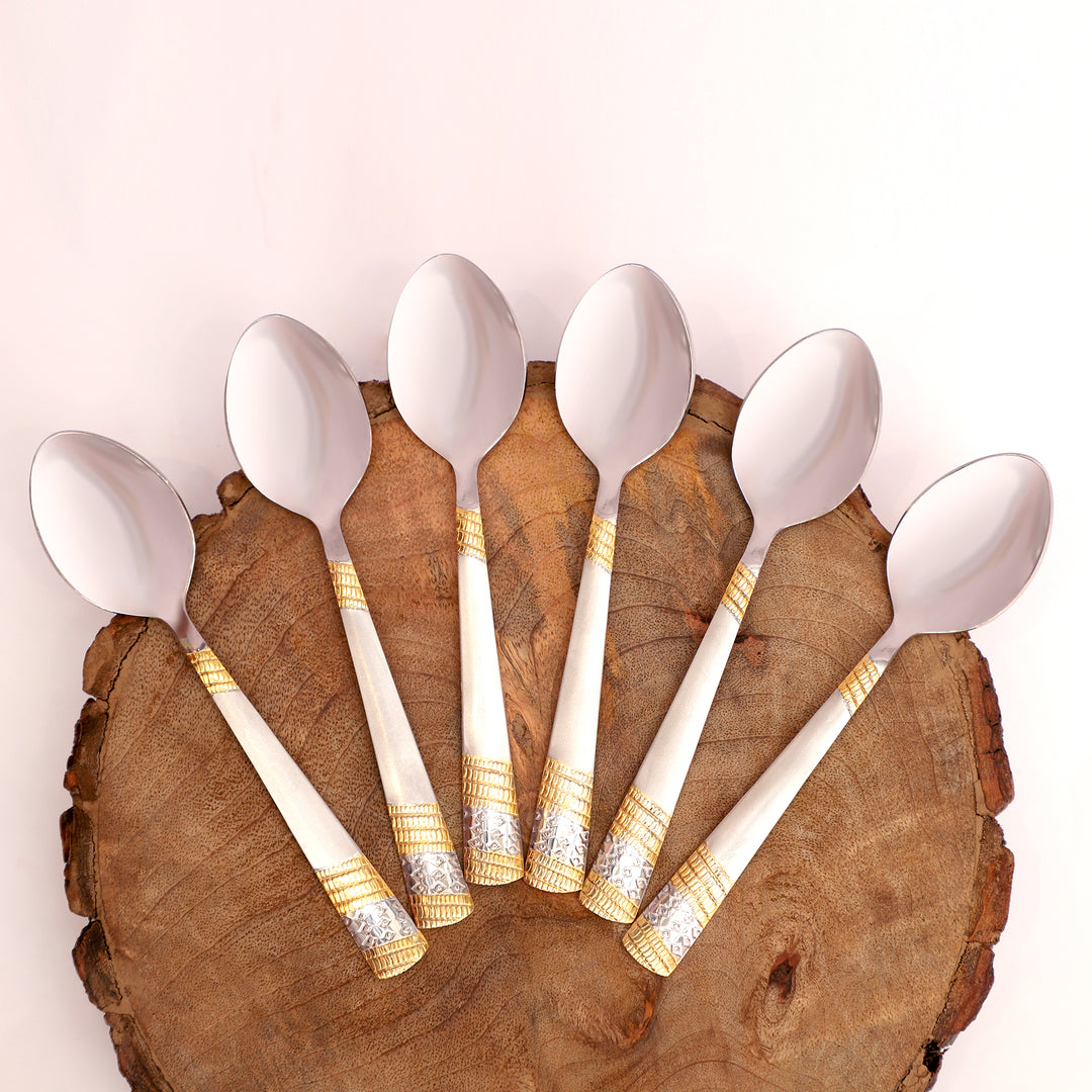 Golden Shine Stainless Steel Spoons