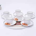 Load image into Gallery viewer, Royal Gold Porcelain Cup Set
