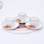 Load image into Gallery viewer, Royal Gold Porcelain Cup Set
