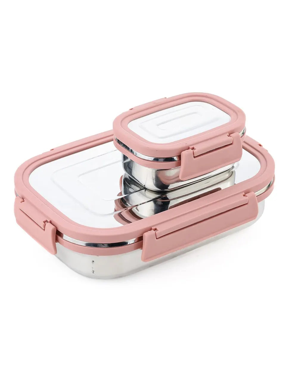 Fresh Pack Stainless Steel Lunch Box Set