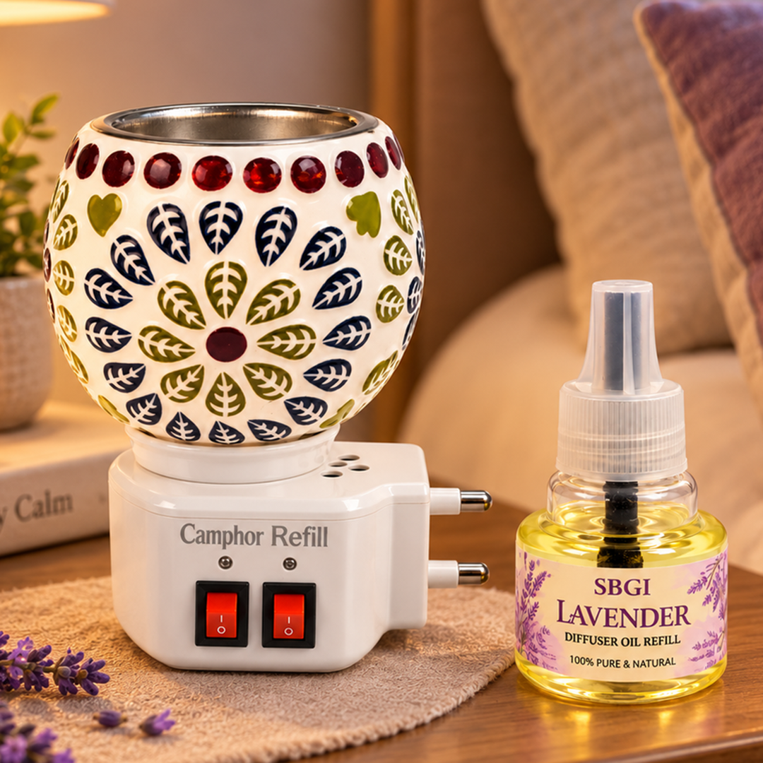 Lavender Bliss 2-in-1 Electric Aroma Diffuser