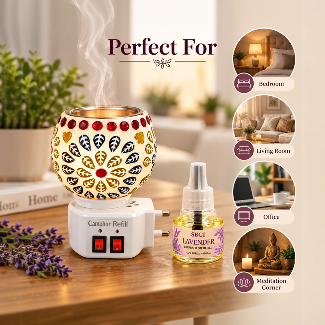 Lavender Bliss 2-in-1 Electric Aroma Diffuser