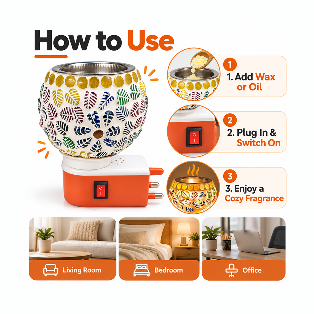 BloomAura Electric Aroma Diffuser