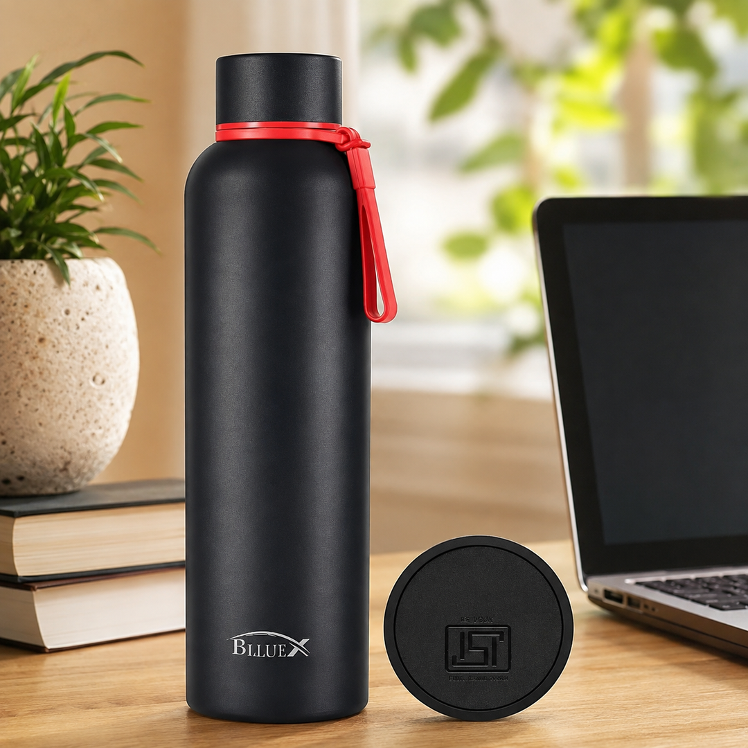 Stainless Steel Water Bottle Black