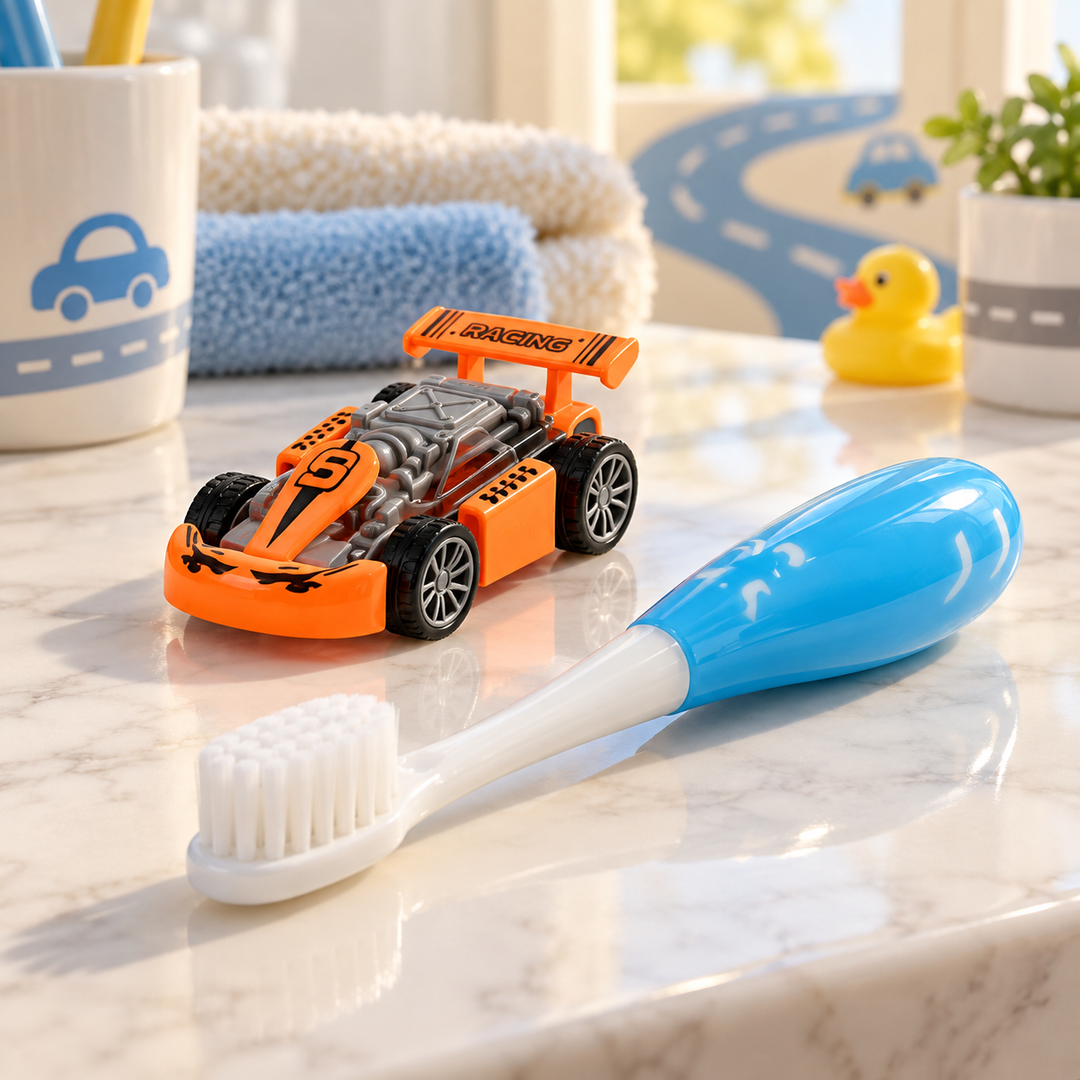 Speedy Smile Kids Toothbrush Set