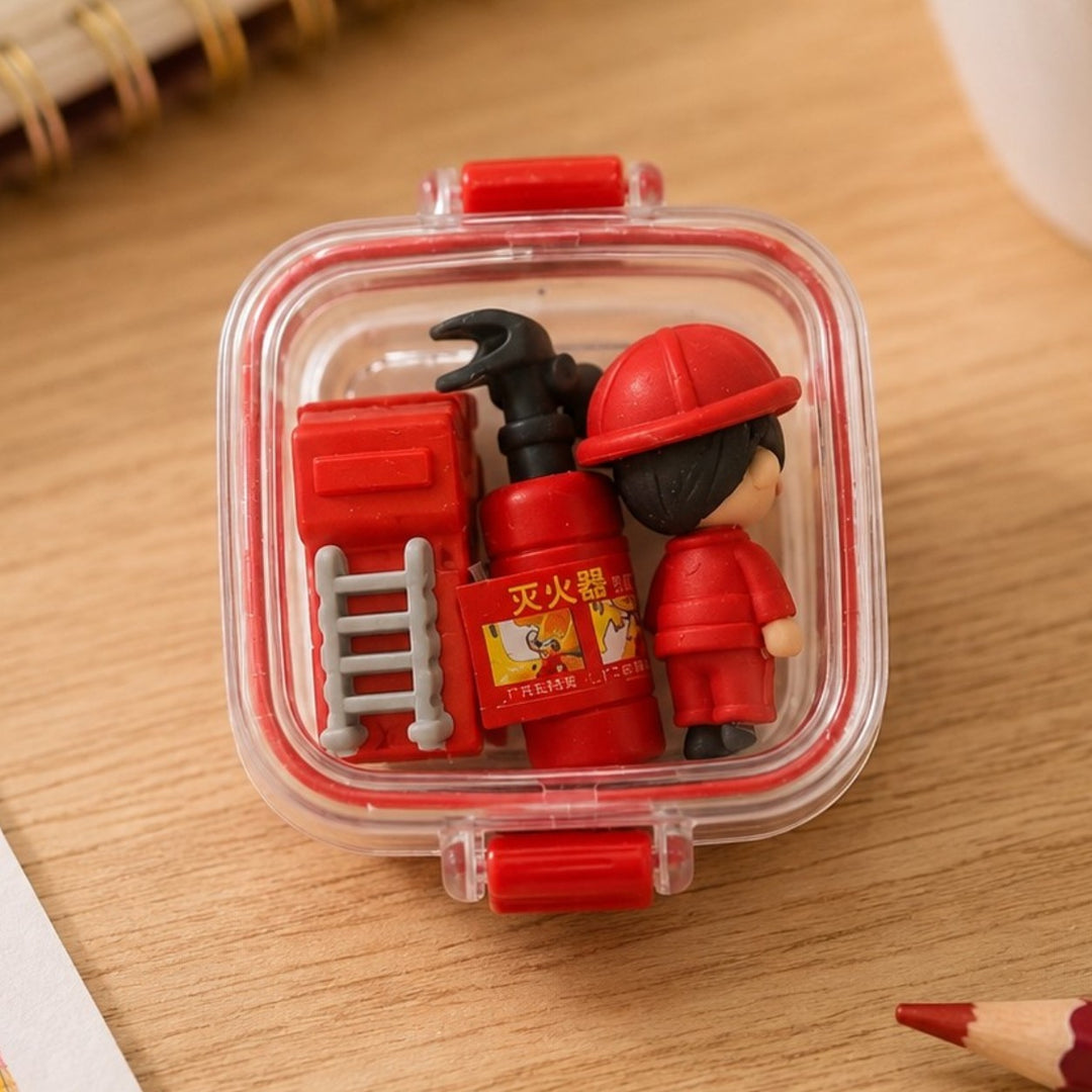 Mini Adventure Eraser Set