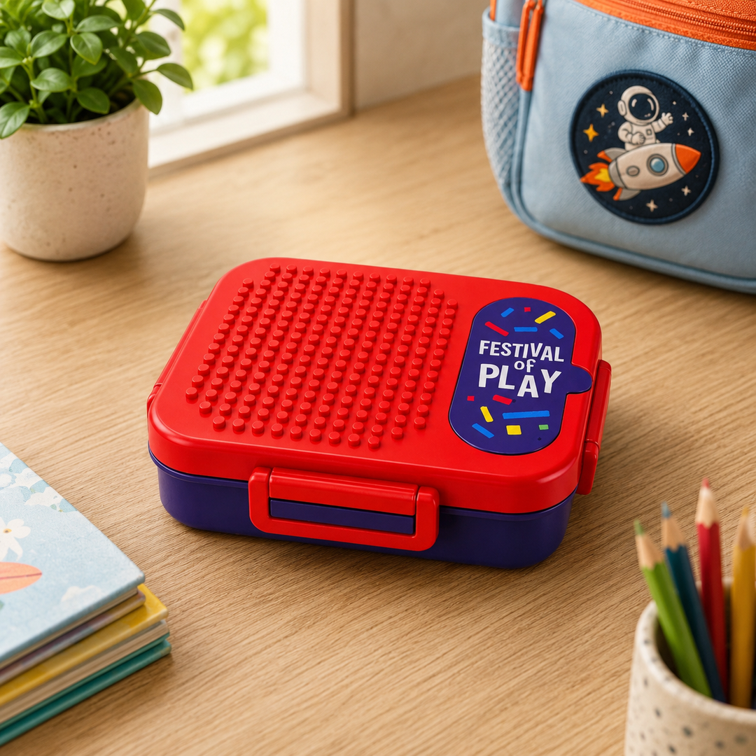 Play Brick Fun Lunch Box
