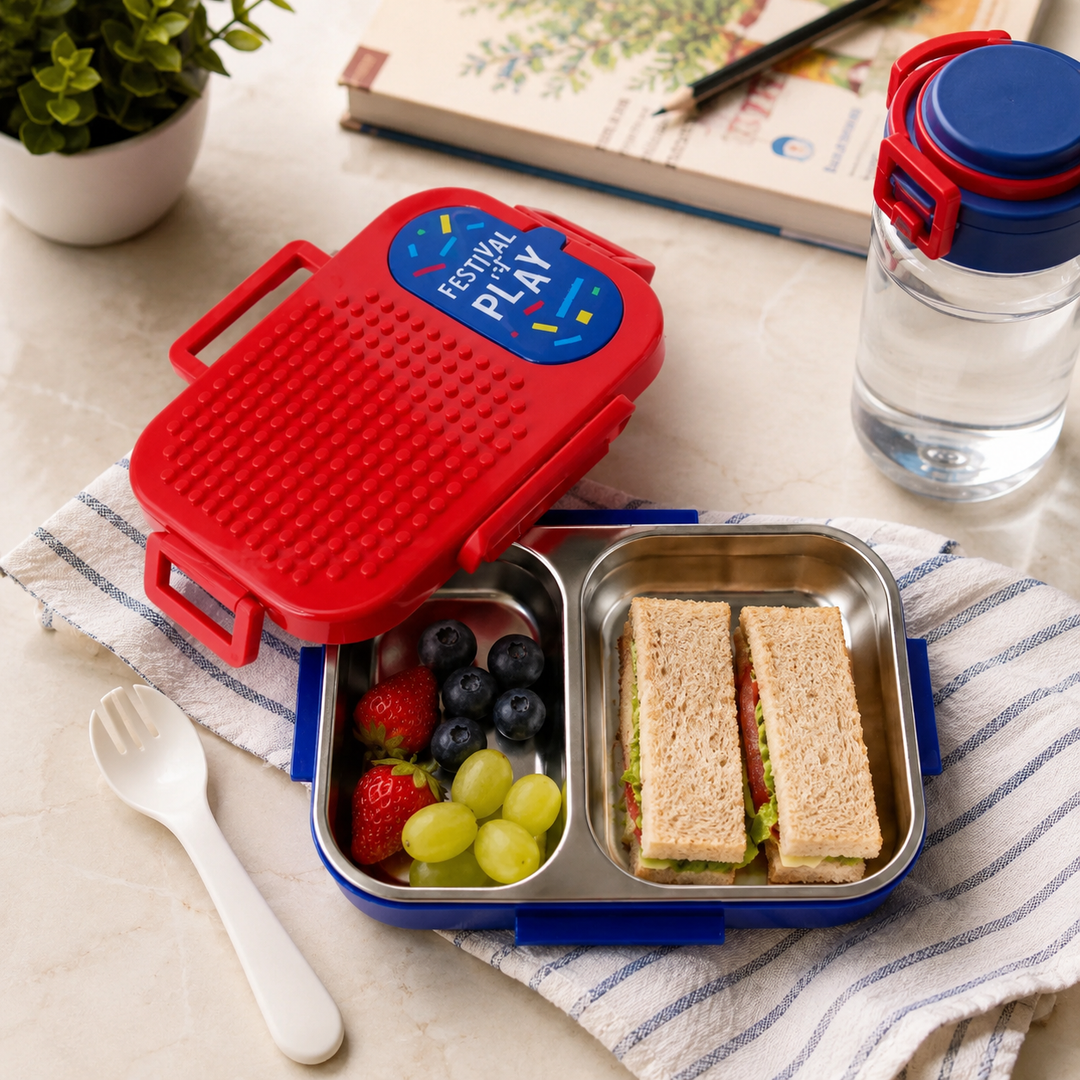Play Brick Fun Lunch Box
