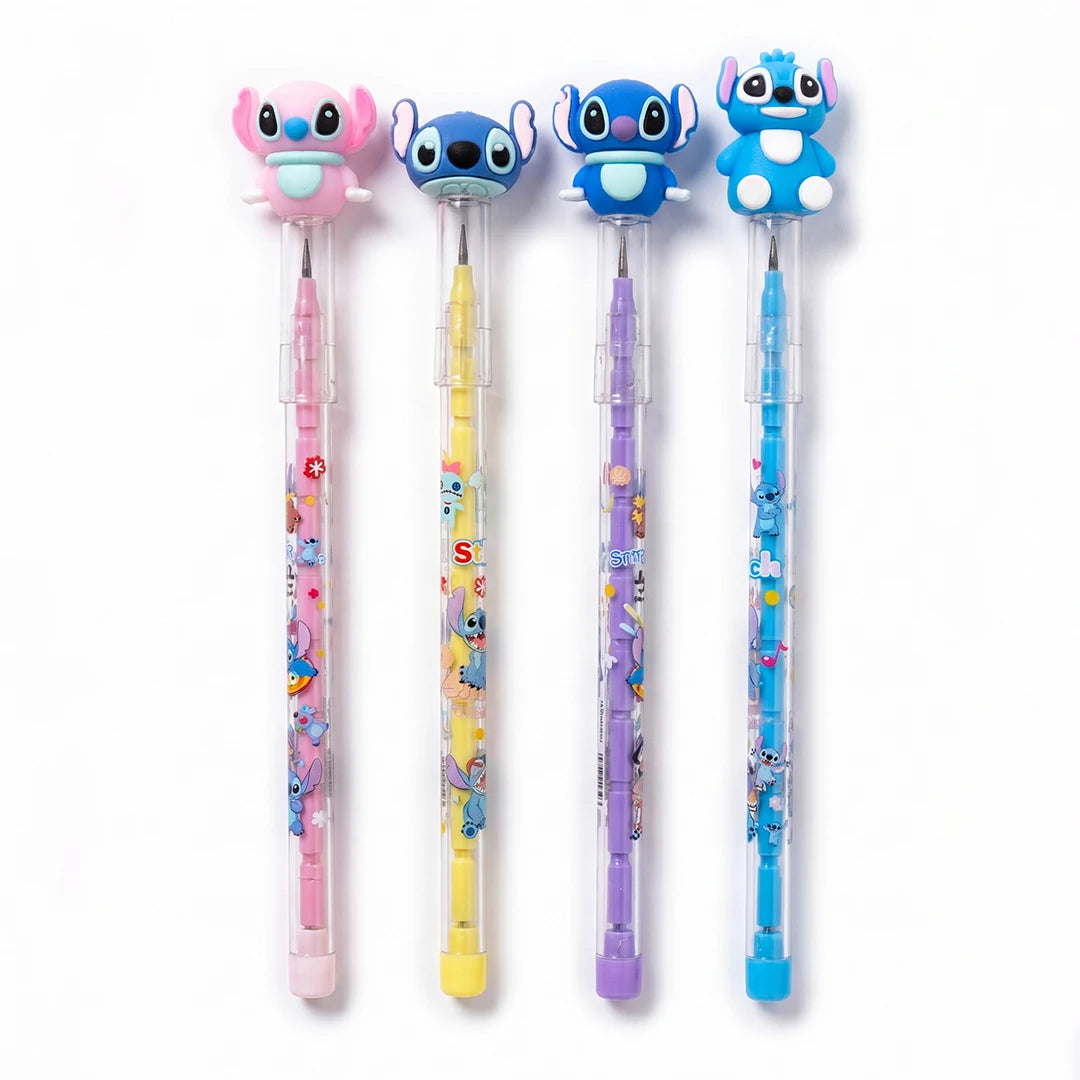 Stitch Pop Push Pencil Set