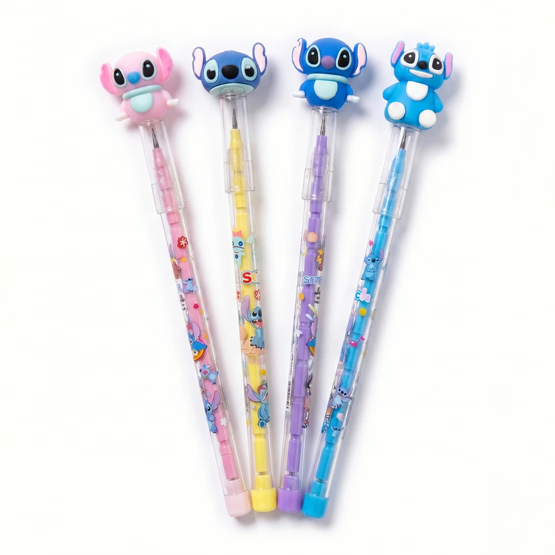 Stitch Pop Push Pencil Set