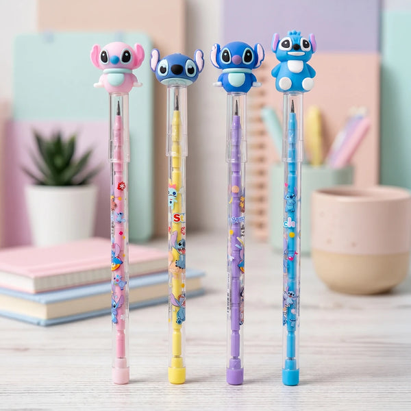 Stitch Pop Push Pencil Set