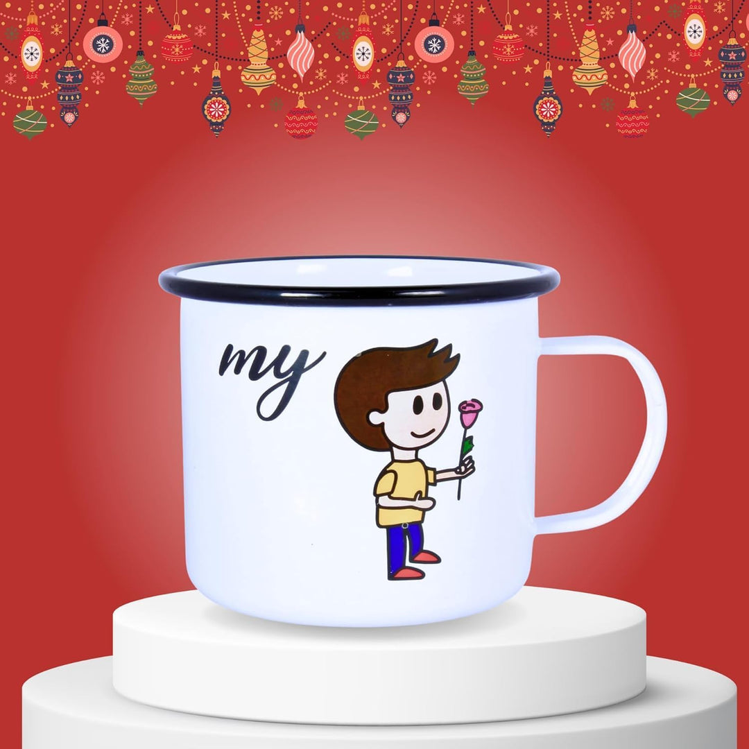 Enamel My Printed Coffee Mug