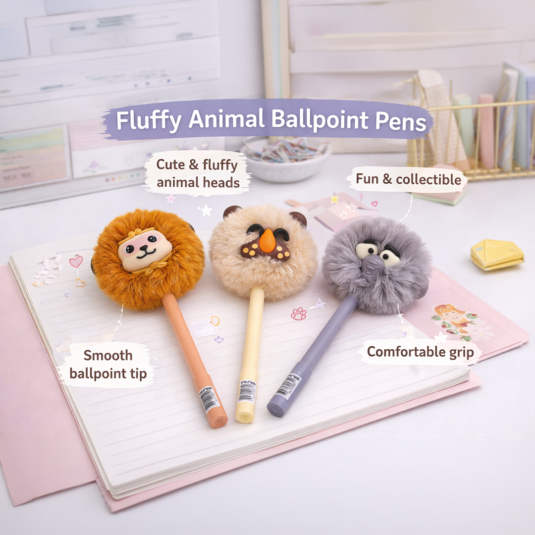 Roar Fluff Lion Pen