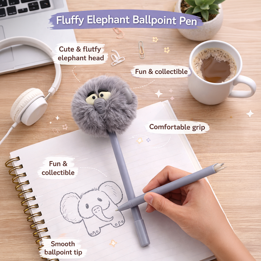 Fluffy Pop Buddy Pen