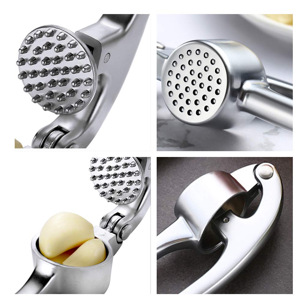 Stainless Steel Hand Press Garlic Crusher