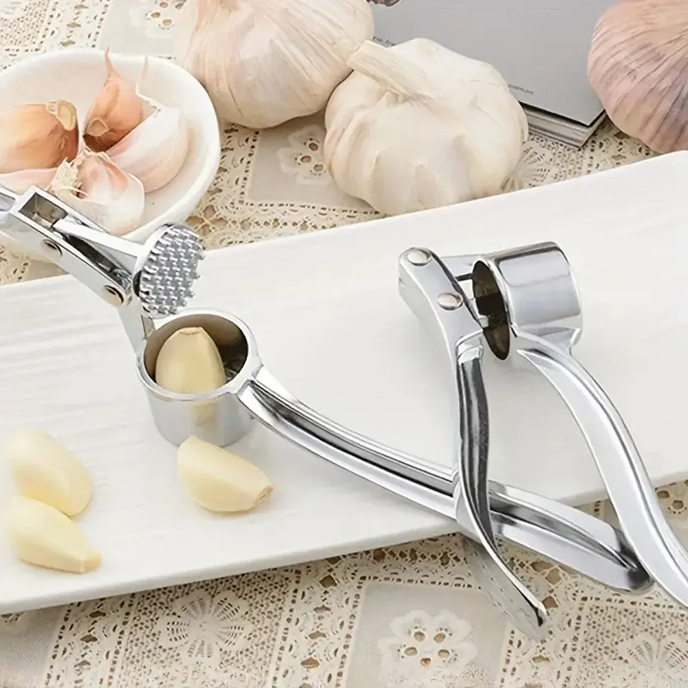 Stainless Steel Hand Press Garlic Crusher