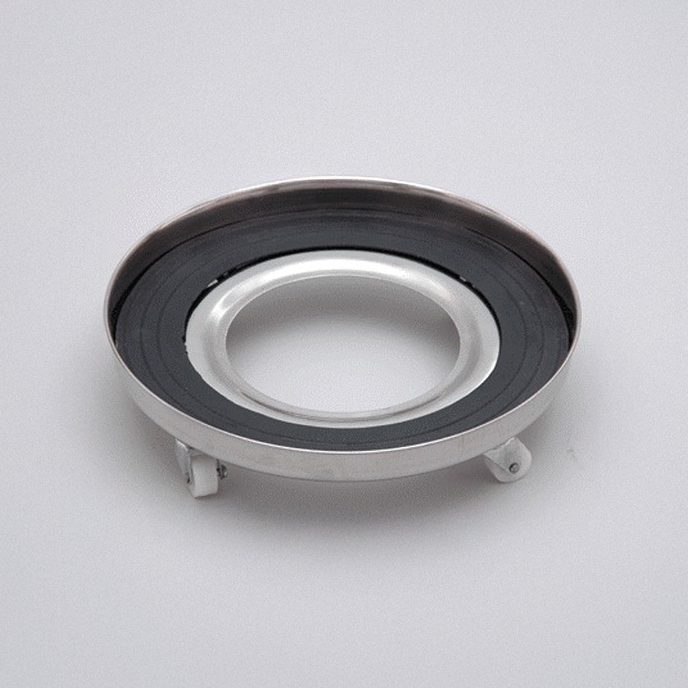 Stainless Steel Gas Trolley with Rubber Protection