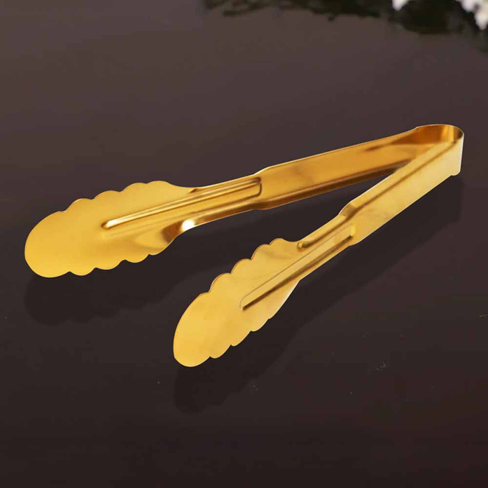 Golden Grip Stainless Steel Tongs
