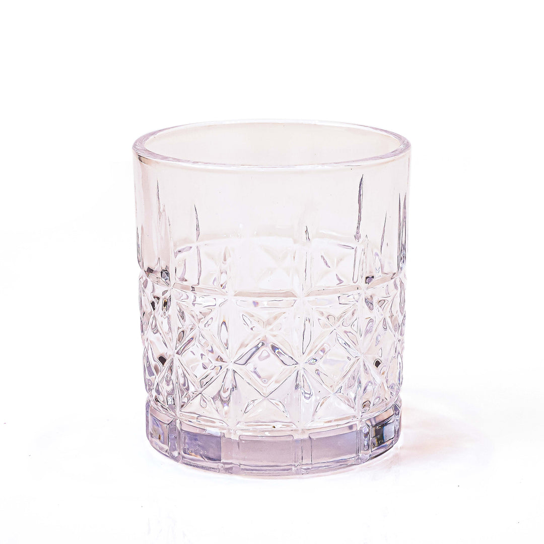 Blluex Diamond Weave Highball Glass Set