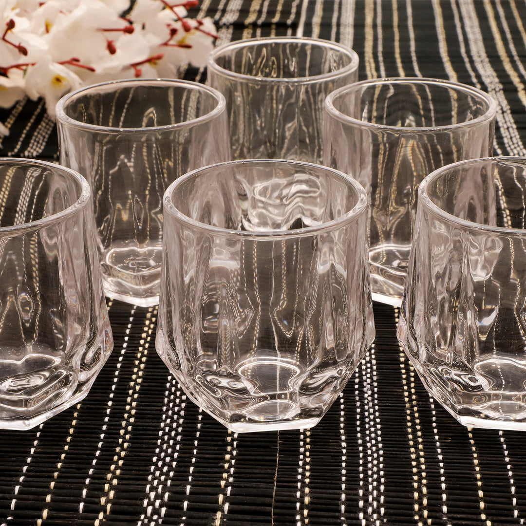 Crystal Shine Glass Set Six
