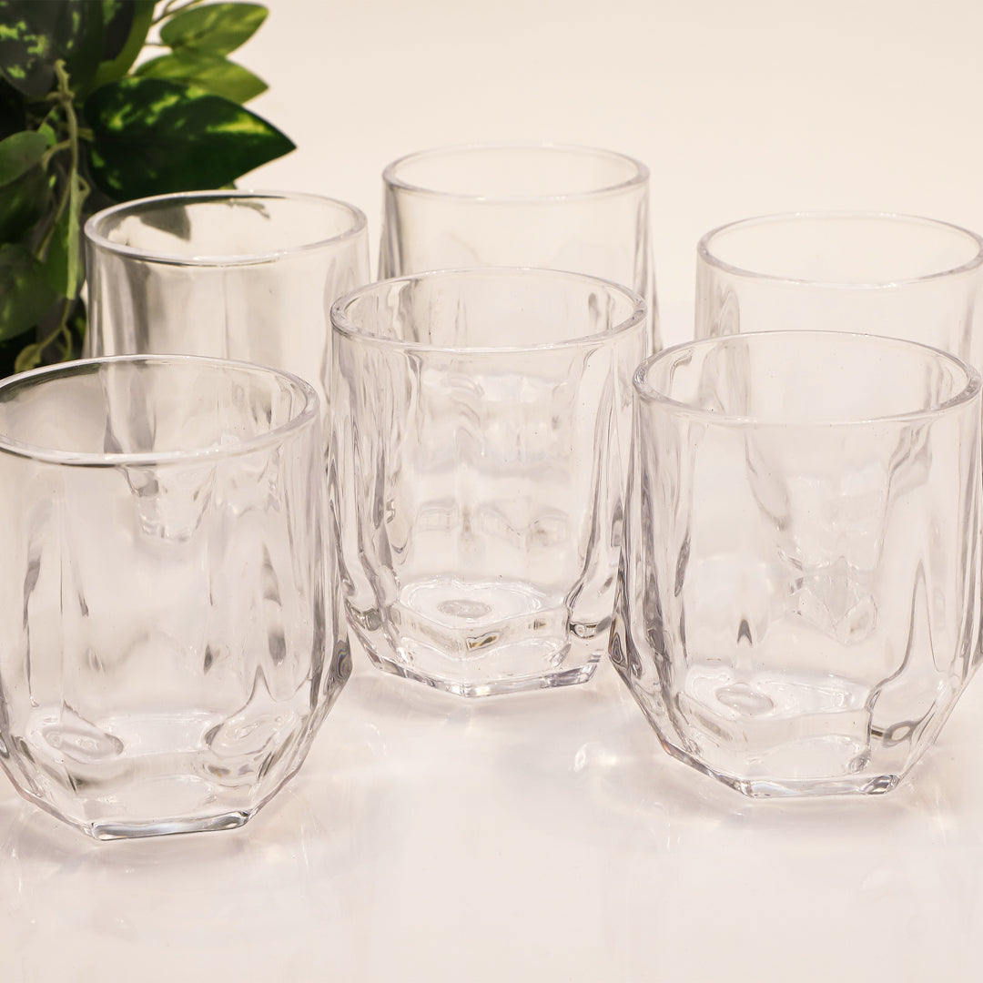 Crystal Shine Glass Set Six