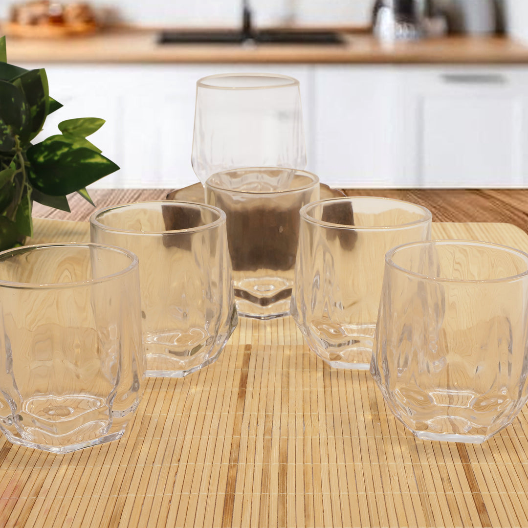Crystal Shine Glass Set Six