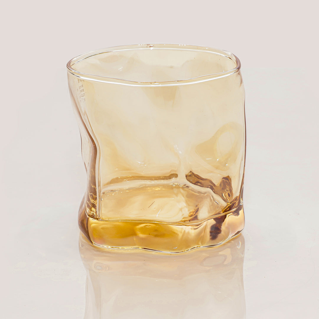 Golden Glow Glass Set Six