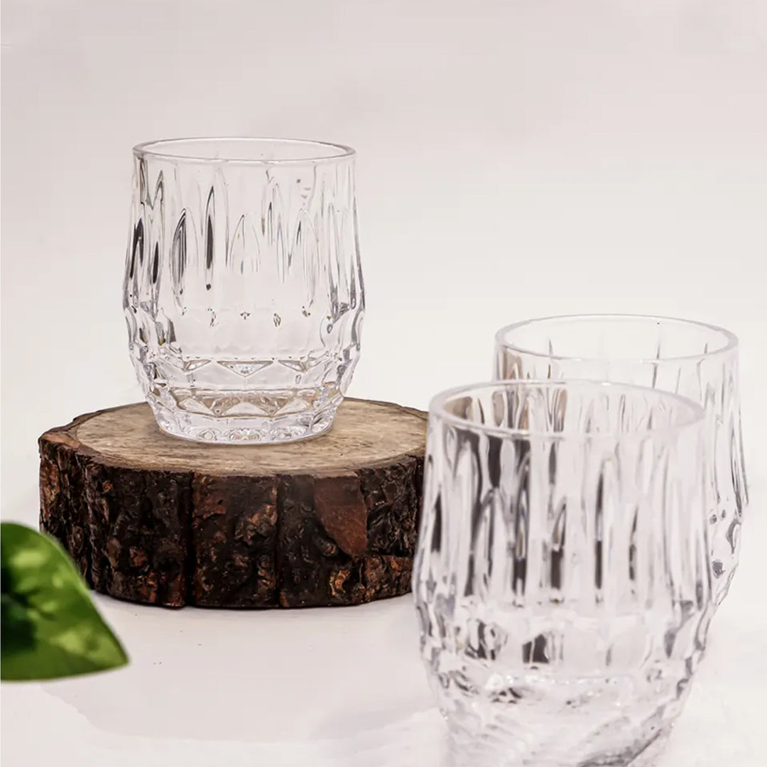 Crystal Charm Drinking Glass Set