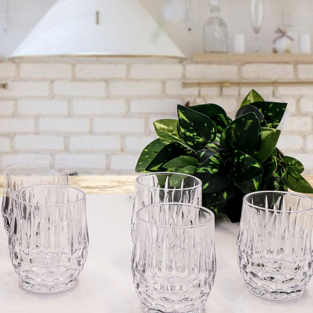 Crystal Charm Drinking Glass Set