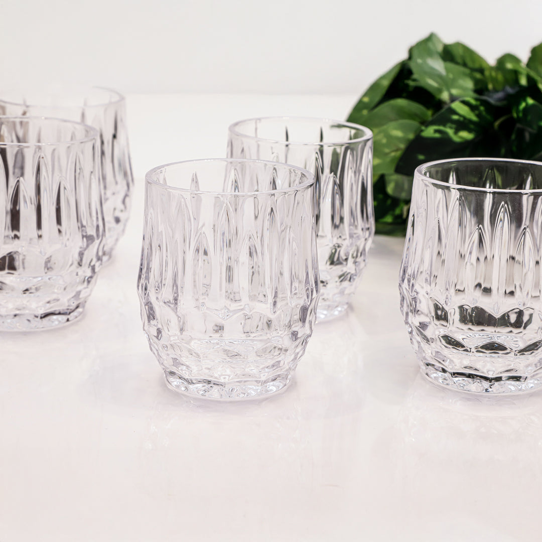 Crystal Charm Drinking Glass Set