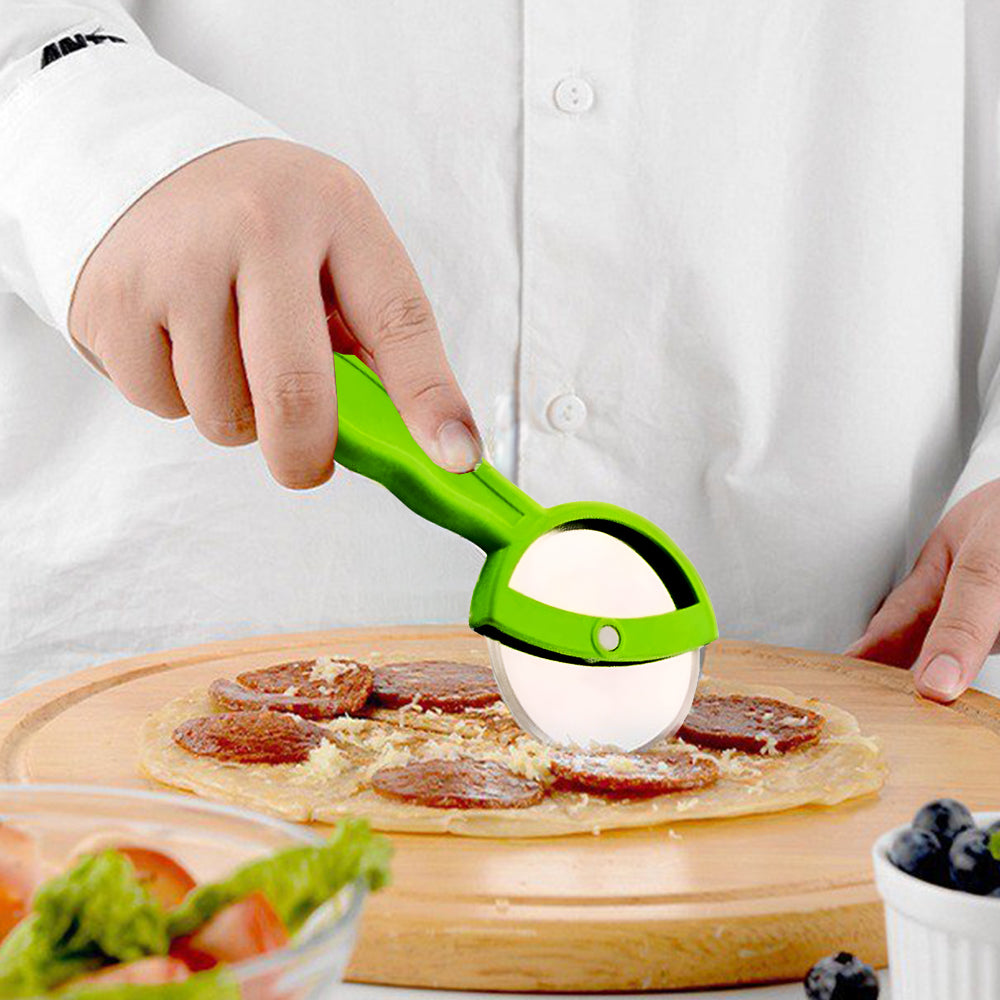 Pizza Cutter Stainless Steel Blade with Platic Body