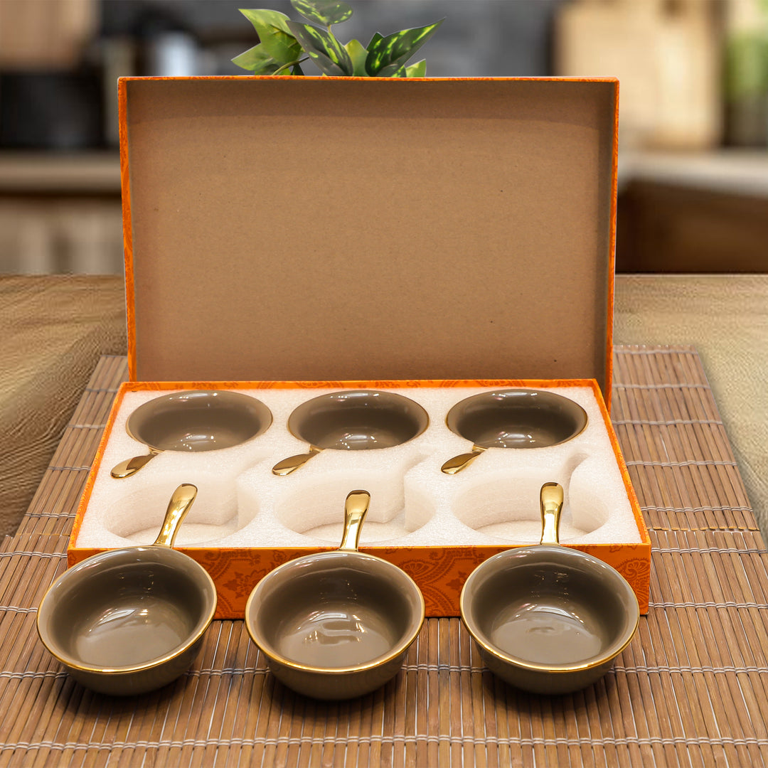 LuxeTouch 6-Piece Serving Bowl Set