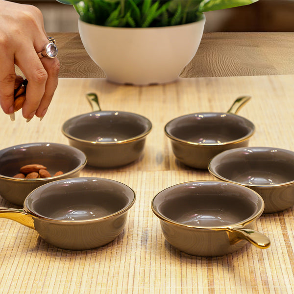 LuxeTouch 6-Piece Serving Bowl Set