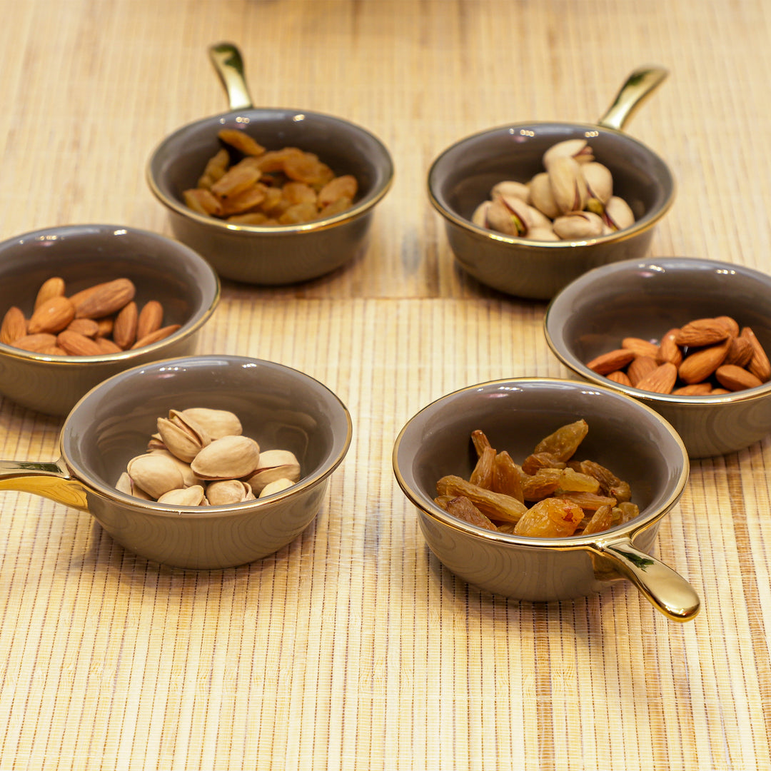 LuxeTouch 6-Piece Serving Bowl Set