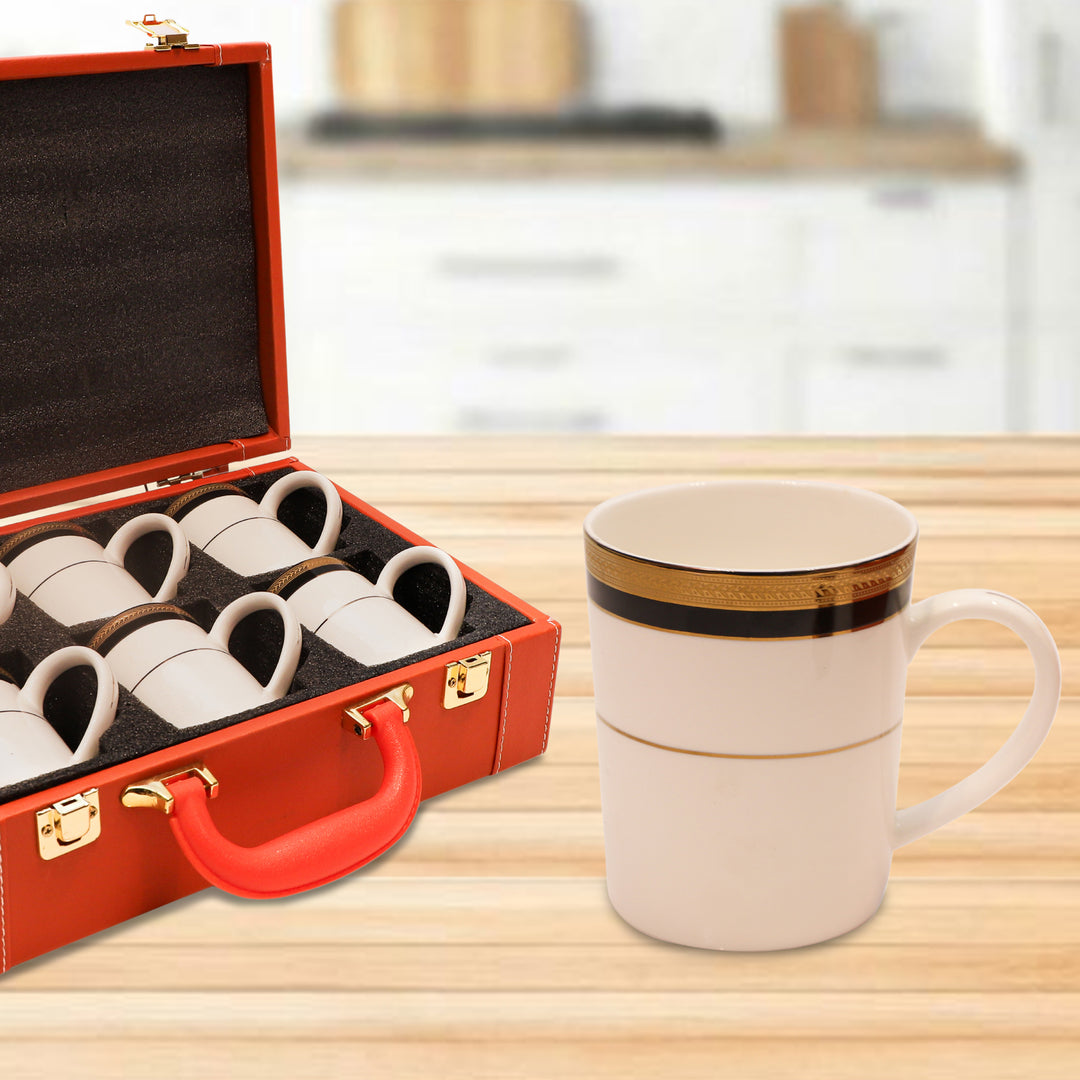 Royal Charm Ceramic Mug Set