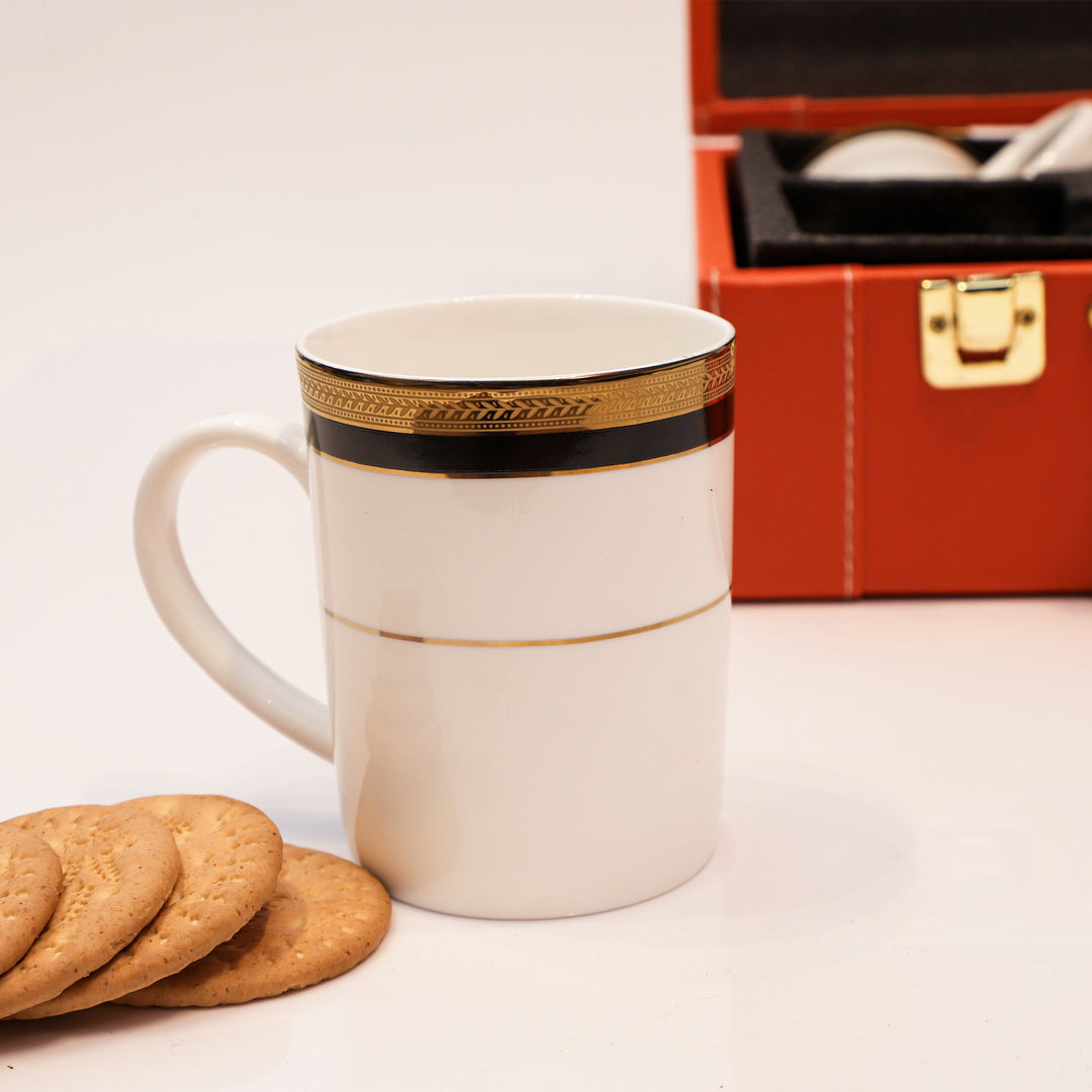 Royal Charm Ceramic Mug Set