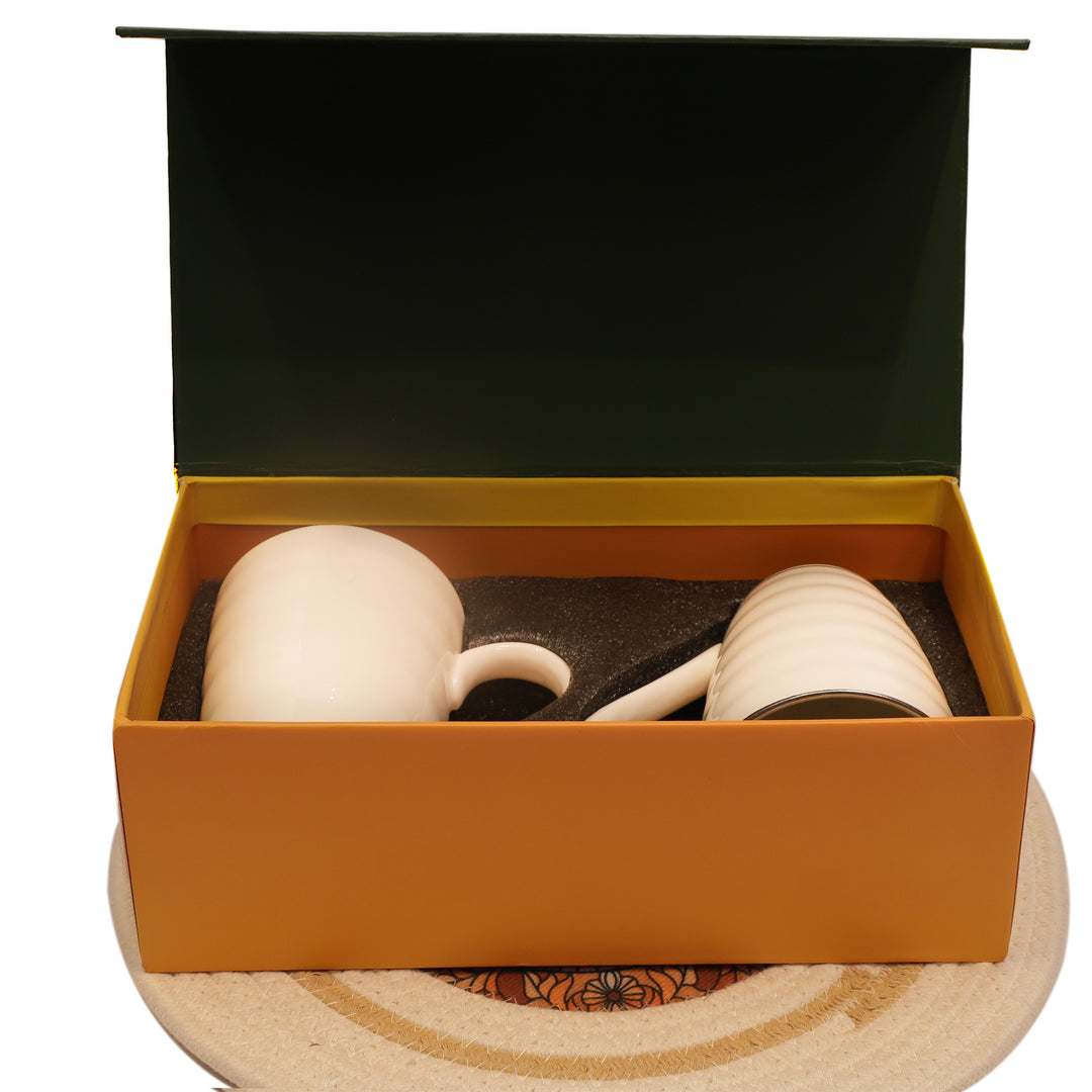 Pure Bliss Ceramic Coffee Mugs