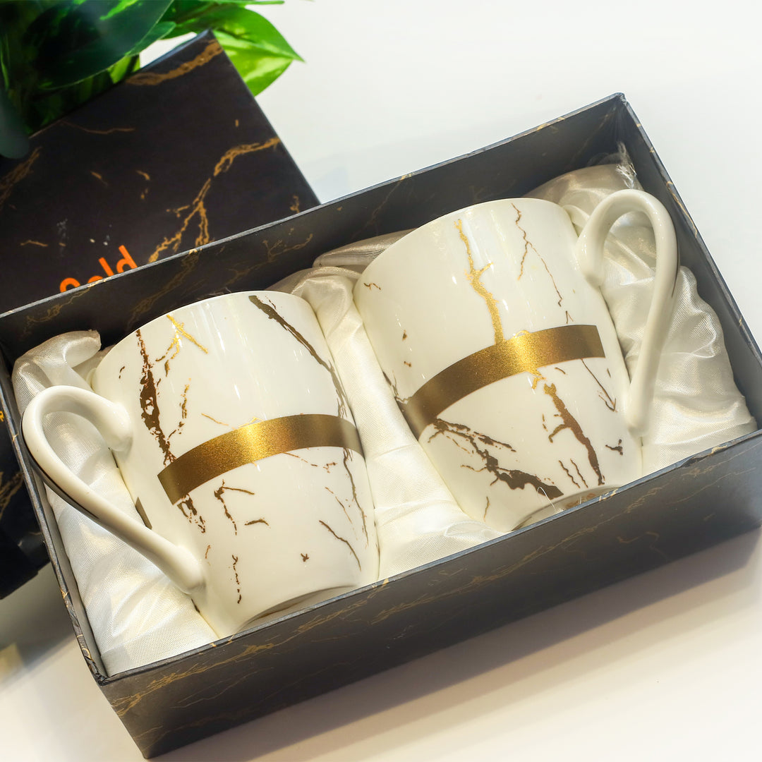 Golden Sip Delight Mugs
