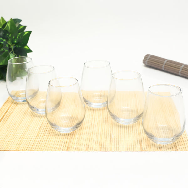 Crystal Oval Glasses