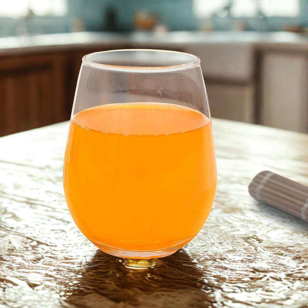 Crystal Oval Glasses