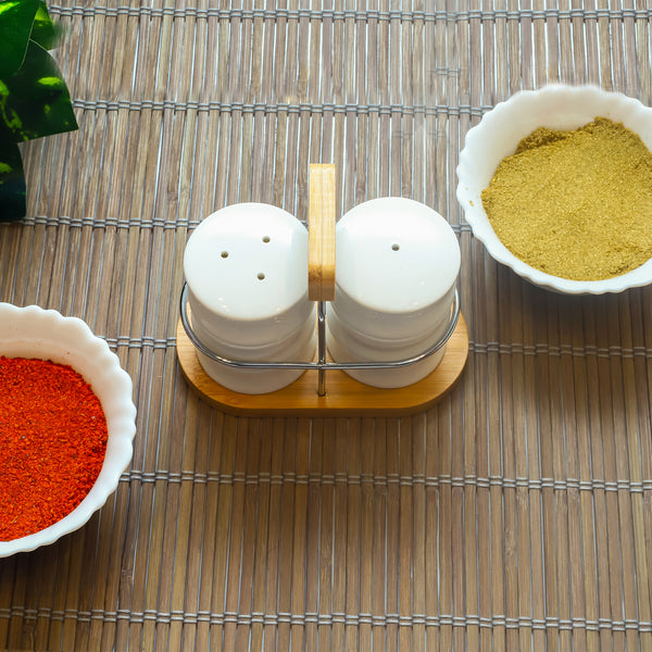 Elegant Ceramic Spice Duo