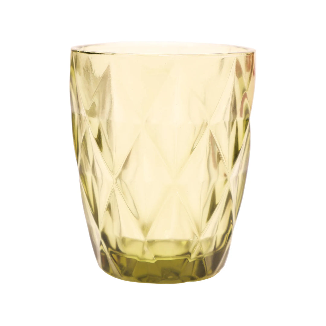 GREEN LUXE DESIGNER GLASS SET