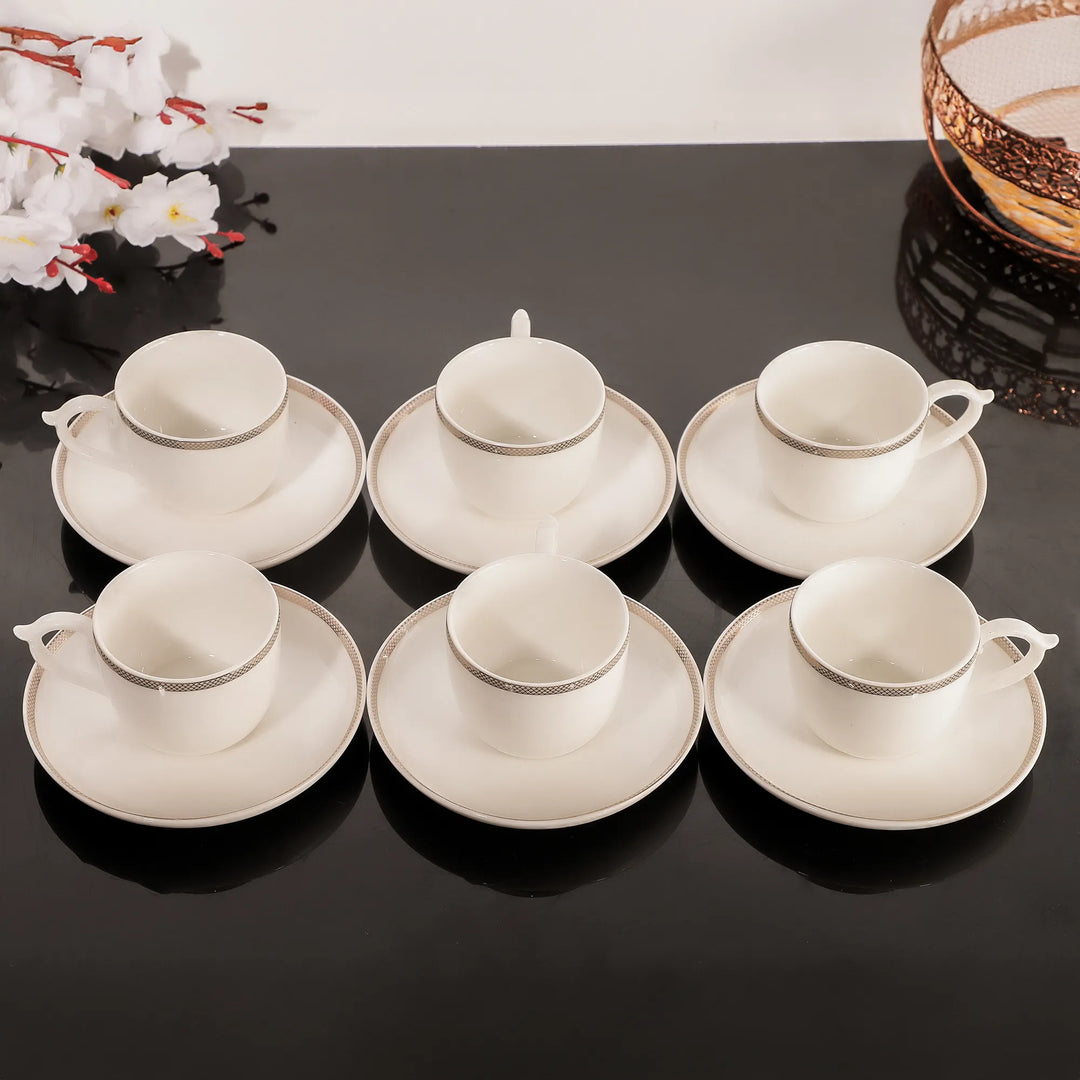 PLATINUM CHARM BONE CHINA SET