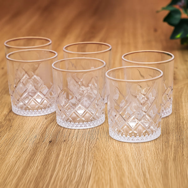 Crystal Crest Tumbler Set