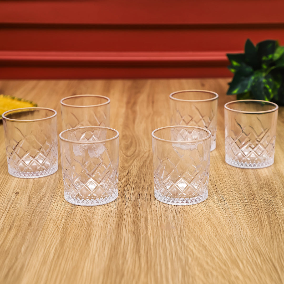 Crystal Crest Tumbler Set