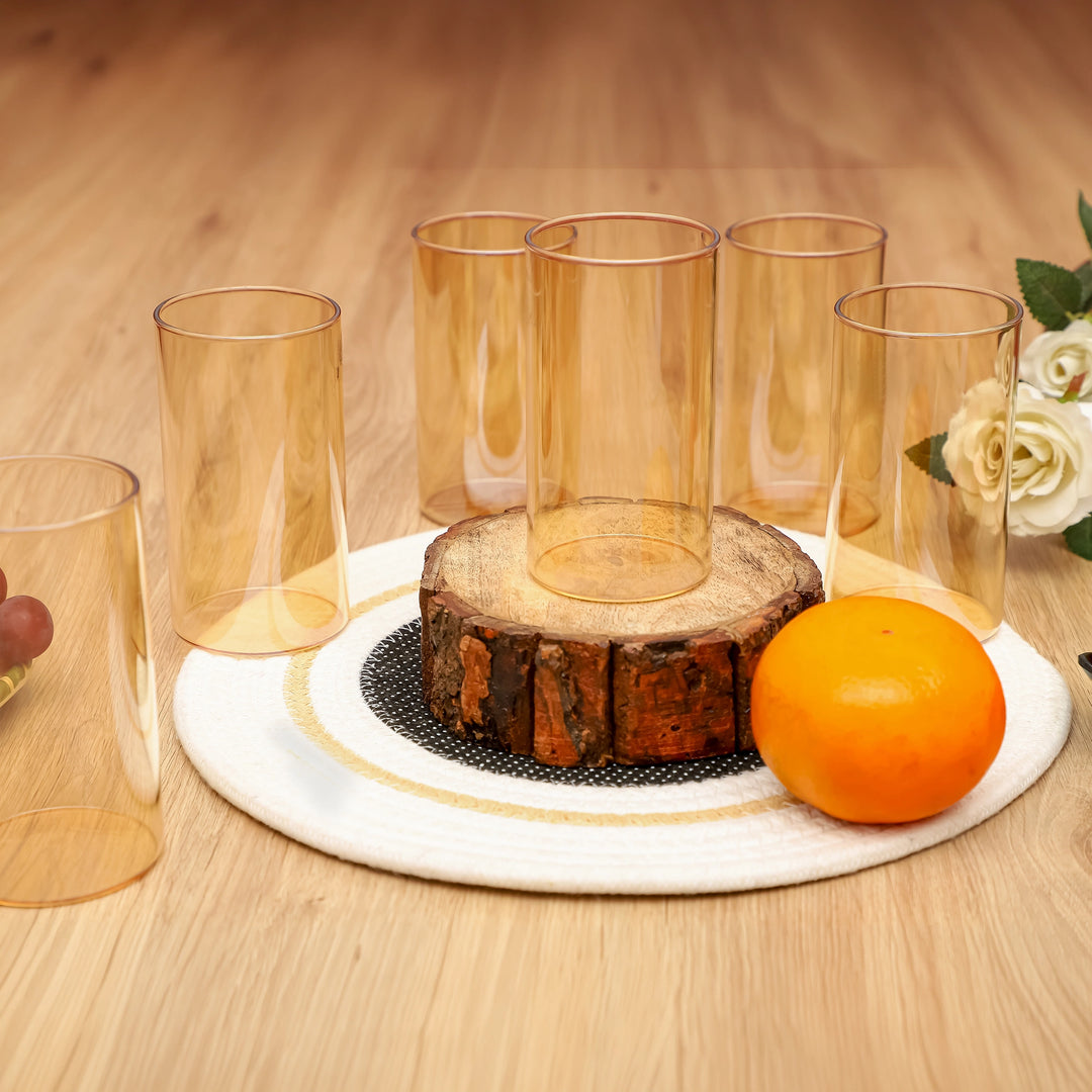 Amber Glow Everyday Glasses