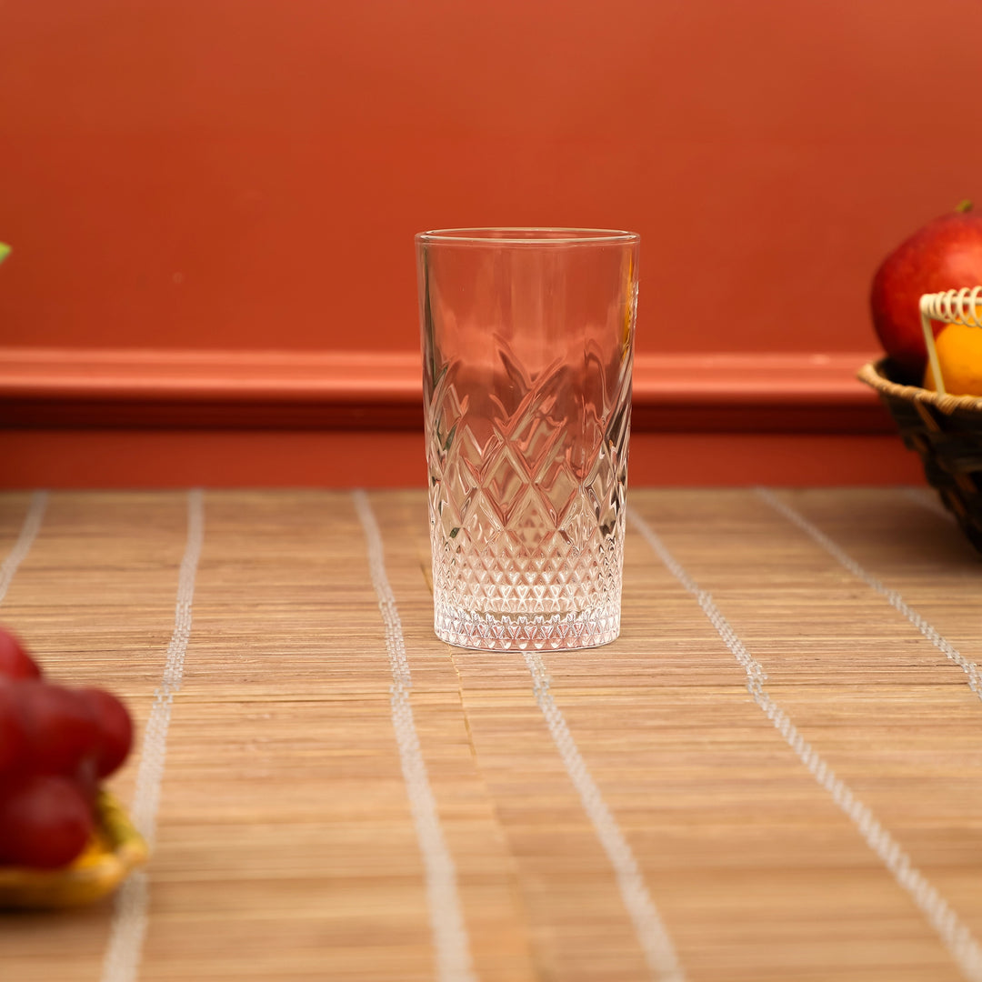 Diamond Mist Clear Glasses