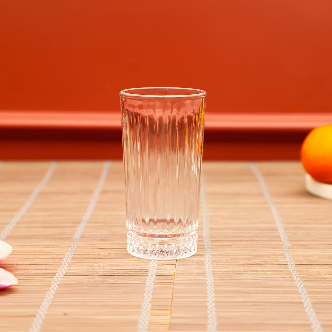 Pure Glow Tall Ribbed Tumblers