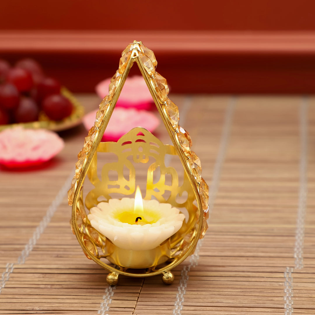 Ganesha Glow Drop Diya