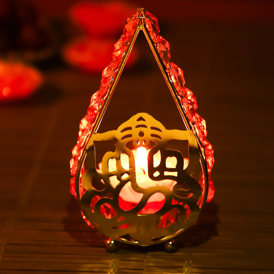 Ganesha Glow Drop Diya